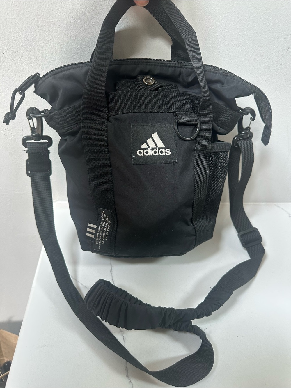 Adidas Black Crossbody Tote Bag Unisex bag